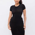 Open Sides Midi Dress