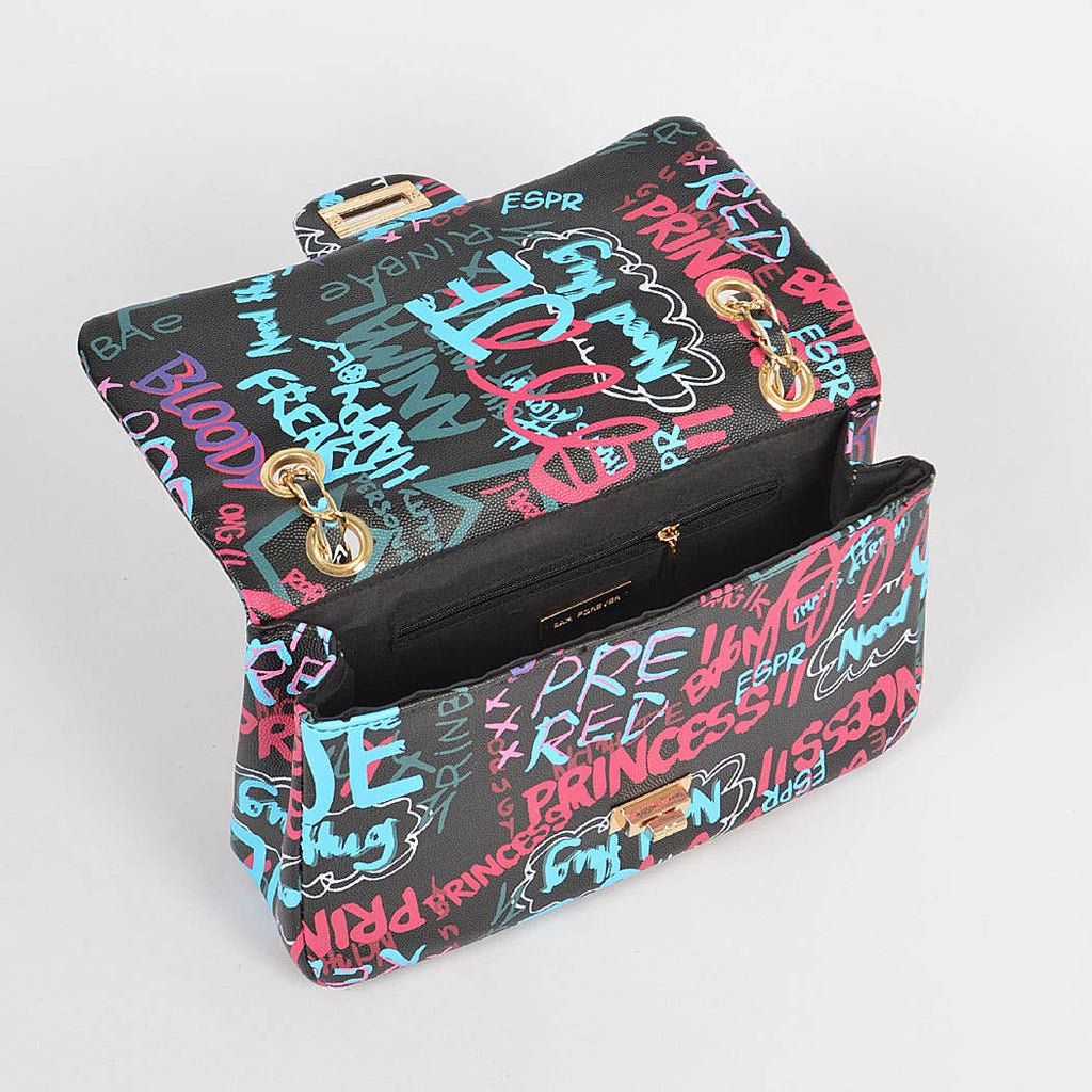 Graffiti Gradiating Clutch